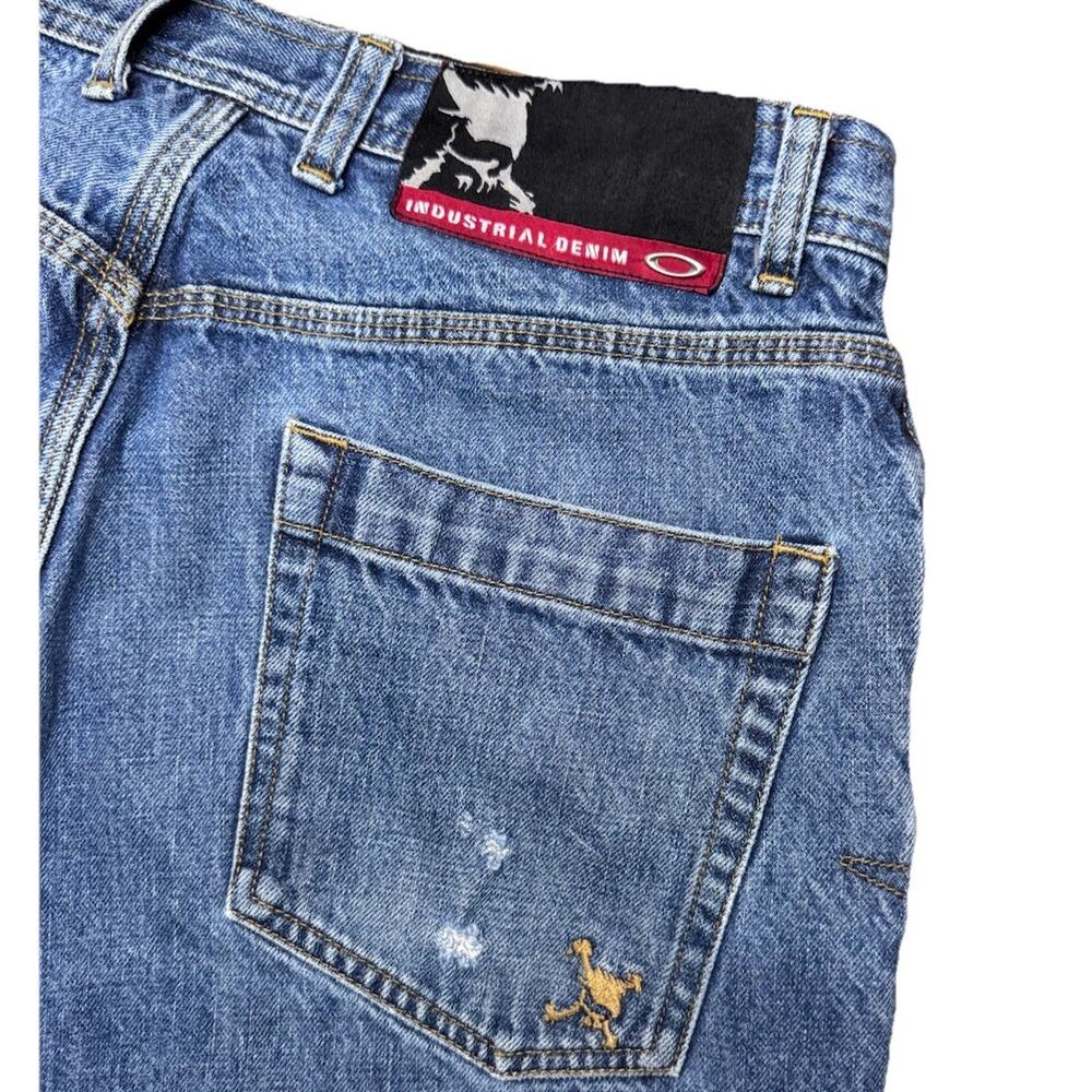 Vintage Oakley Software Industrial Denim jeans 34x31